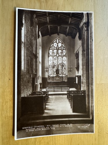 Postcard sheffield cathedral - postcard,