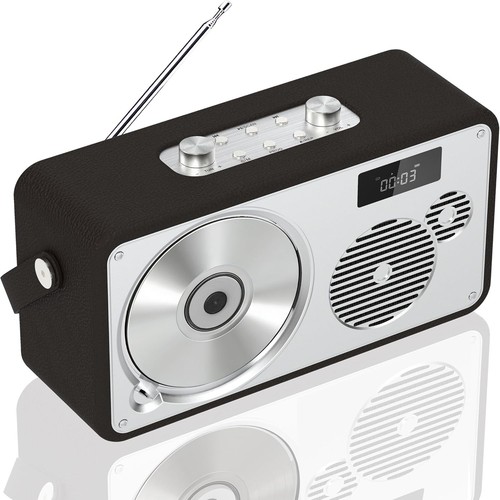 Retro player portable with - portable,
