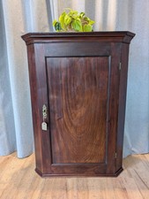 Antique georgian oak corner - oak,