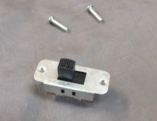 Sliding switch for repairs - for,
