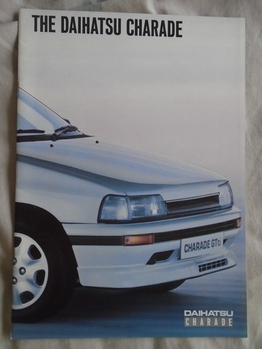 Daihatsu charade brochure - charade,