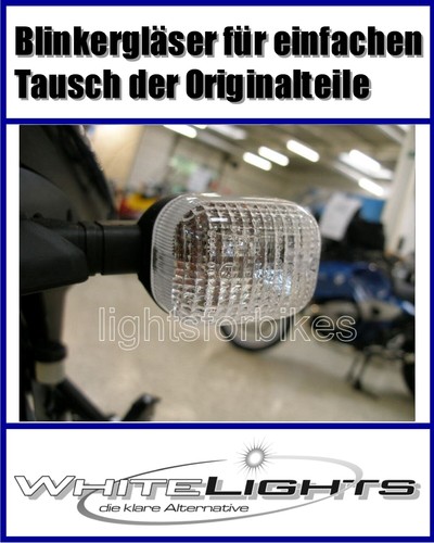 White blinker glasses cagiva - white,