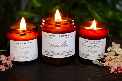 Wickharmony soy wax - wickharmony,