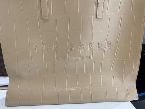 Ted baker croc texture - xl, tote