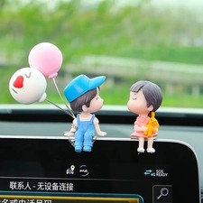 Cute car dashboard couple - dashboard,