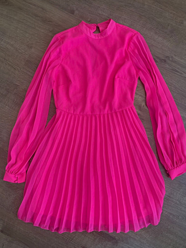 Asos design pink pleated - asos,
