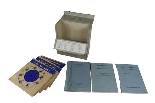 Vintage linguaphone german - vintage,