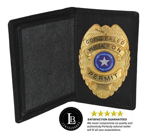 Police badge holder shield - id,