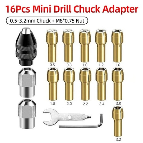 Drill chuck collet - drill,