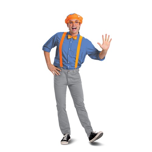 Disguise blippi adult costume - blippi,
