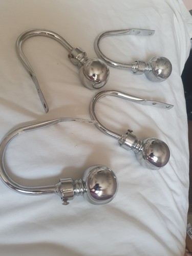 Chrome curtain tie - curtain,