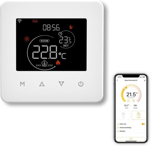 Moes smart wifi thermostat - smart,