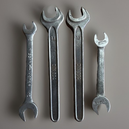 Vintage old spanner s - old, spanner’s