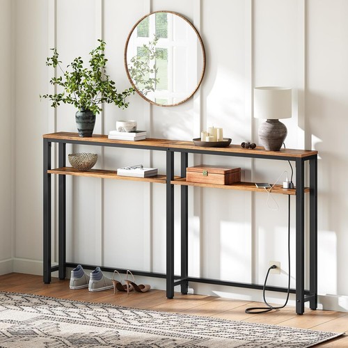 Console table charging - console, w/charging