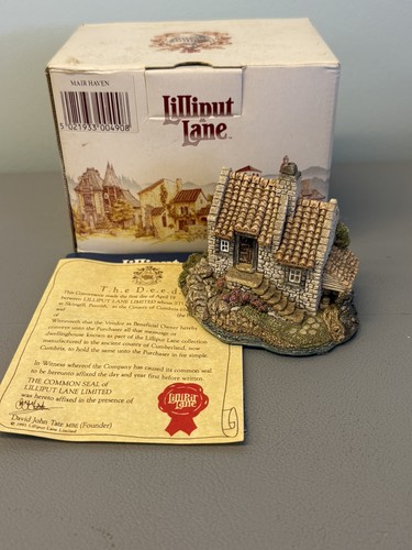 Lilliput lane mair haven boxed - lane,