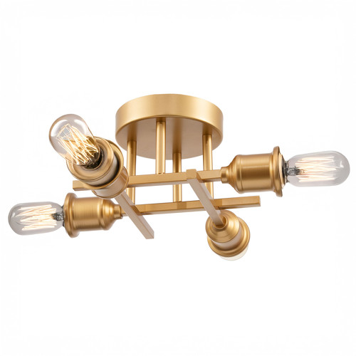 Industrial vintage satin gold - satin,