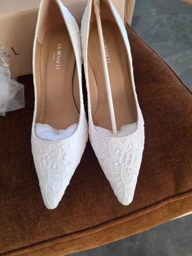 Bennett white lace court - bennett,