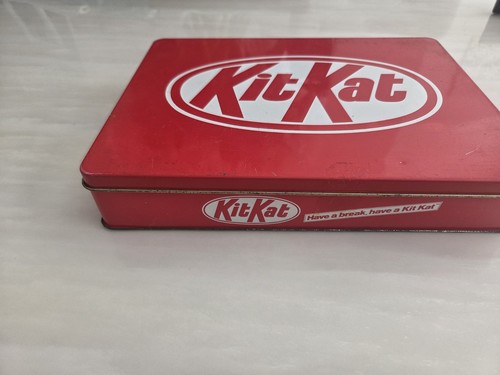 Kitkat red metal advertising - kitkat,