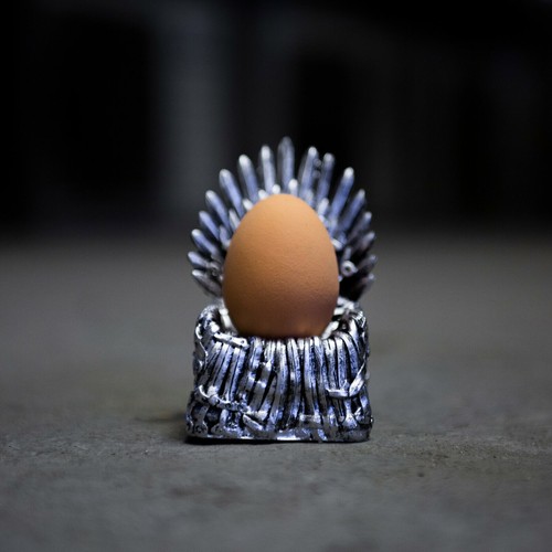 Game thrones themed egg - game,