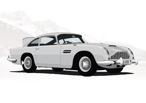 Aston martin db5 gadget - martin,