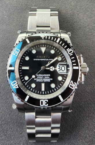 Seikomod sub 41mm stainless - seikomod,