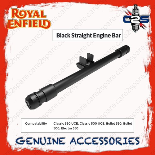 Black straight engine - straight,