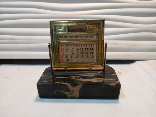 Antique desk perpetual - antique,