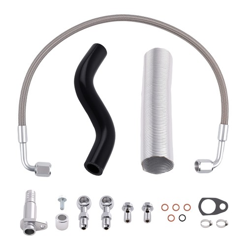 Turbo oil feed return - turbo,