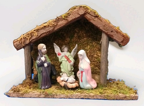 Piece nativity crib - piece,
