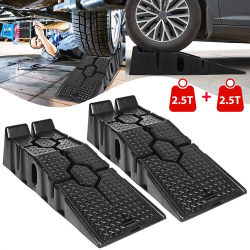 Pair ton car ramps heavy - ramps,