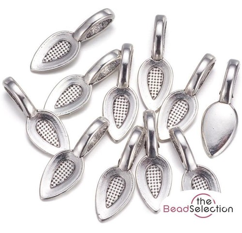 Tear drop pendant - 20, bails