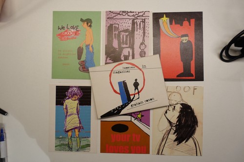 Graham coxon postcards art - coxon,
