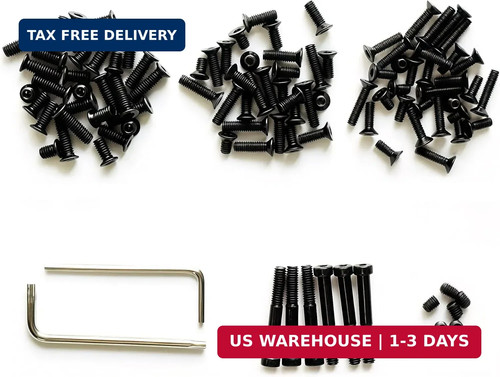 Red dot sight screw kit - red,