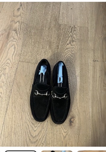 Gucci loafers shoes suede - loafers,