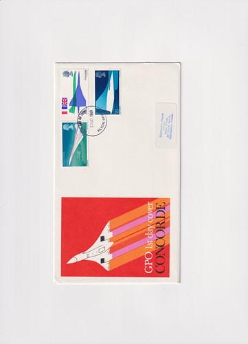 Fdc 1969 concorde - fdc, gpo