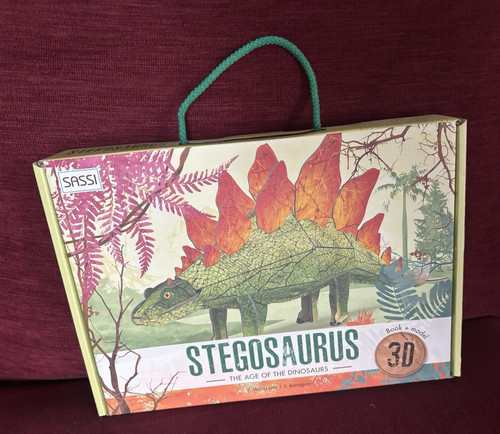 Sassi stegosaurus model kit - 3d,