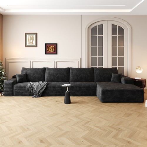 135 cloud sectional - 135", w/