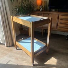 Mid century modern oak - oak, tea