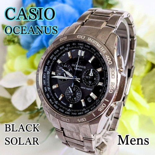 Casio oceanus radio controlled - oceanus, radio-controlled