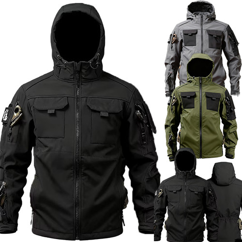 Mens tactical softshell jacket - tactical,