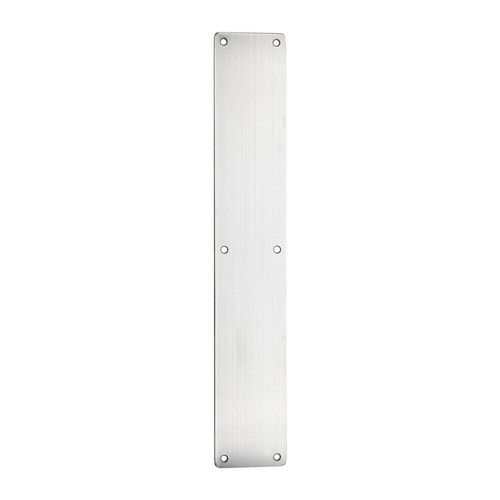 Satin stainless steel door - steel,