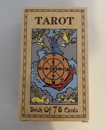 The original tarot deck - the, 78
