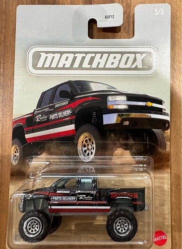 Matchbox chevrolet silverado - chevrolet,