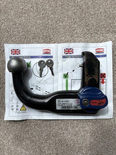 Witter detachable towbar ztdf - witter,