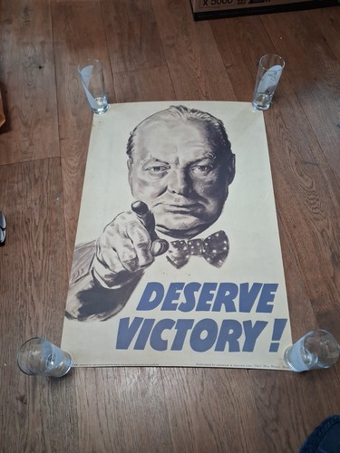 Poster wartime churchill - , poster,