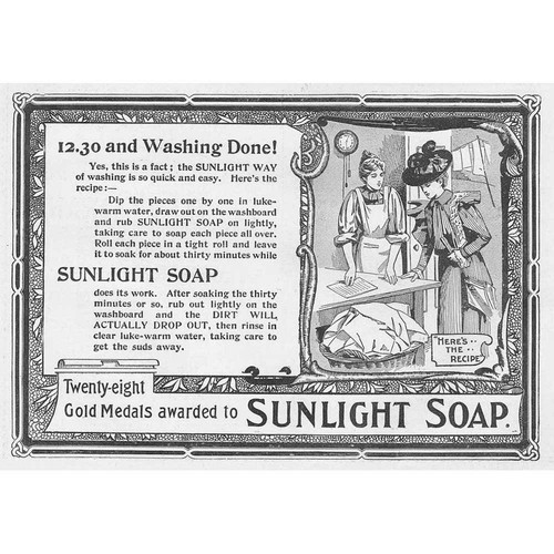 Sunlight soap victorian - soap,