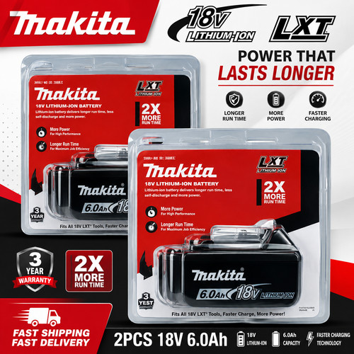 Genuine makita 6ah 18v - genuine,