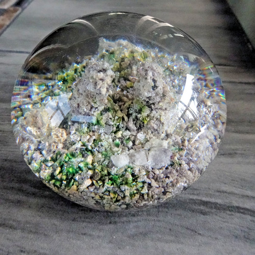 Baccarat paperweight sand - baccarat,