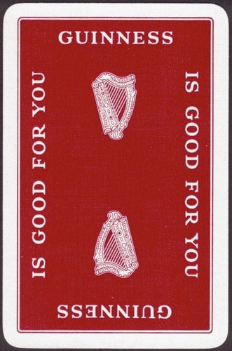 Playing cards single card - single, old