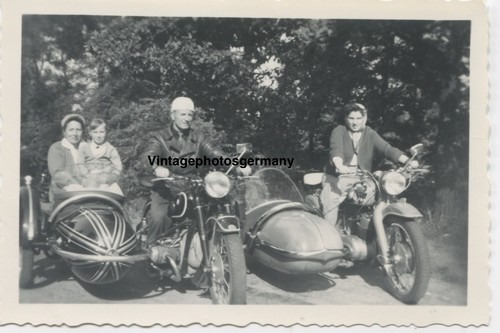 D7148 photo 1940s - photo, motorrad